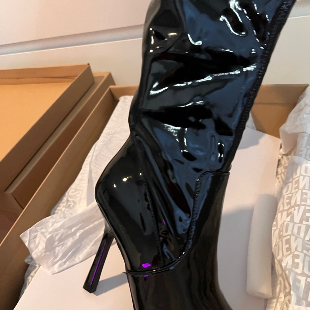 Steve Madden Black over the knee thigh high boots